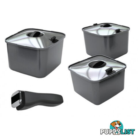 SmartSpace Pots With Lids