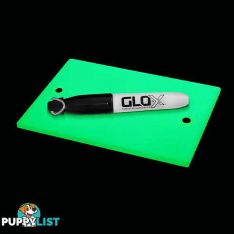 Glo-X 90 X 55mm Sign Tile Marker .Gx0156G