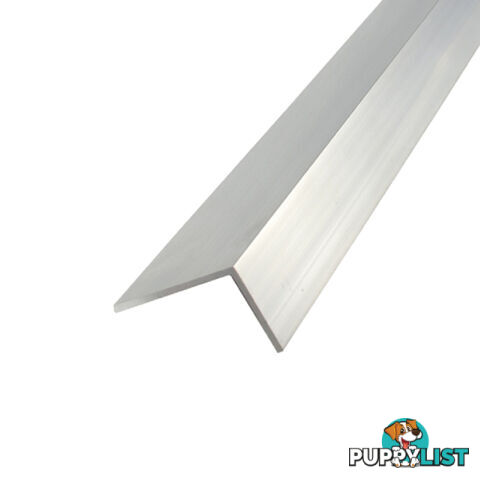 Aluminium Angle 40mm X 25mm X 3mm X2400mm Mill Finish