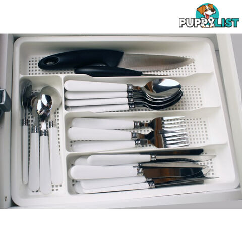 CUTLERY TRAY COMPACT WHITE K065