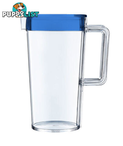 Palm Tritan Fridge Jug W/ Blue Lid 1.3L. Pm333