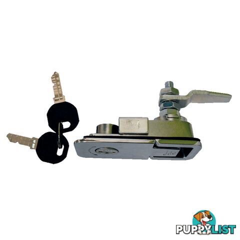 Chrome Door Lock - suit Coast Access Door #7 & #8