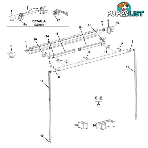 Carefree Freedom Carpot Foot. R00394