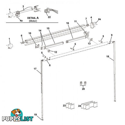 Carefree Freedom Switch Kit. R001605