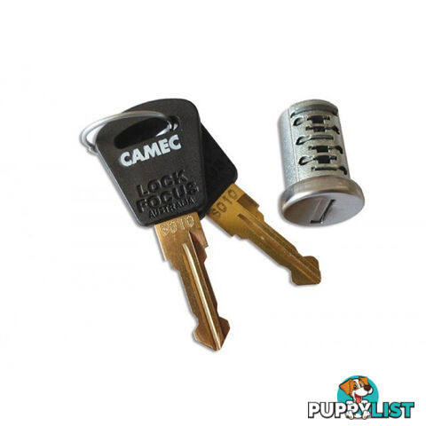 Camec Barrel & Key to suit Main Door Lock. 014392