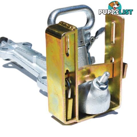 Dual Trailer Coupling Lock Heavy Duty - Inc. Padlock. Cl-50