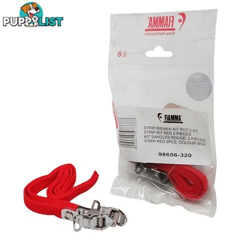 Fiamma Carry Bike 2Pce Red Std Strip Kit. 98656-320