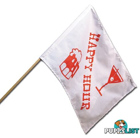 Camco Happy Hour Flag. 45492