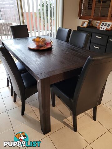 Kitchen Table &amp;amp; 6 Chairs