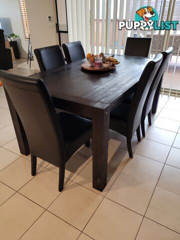 Kitchen Table &amp;amp; 6 Chairs