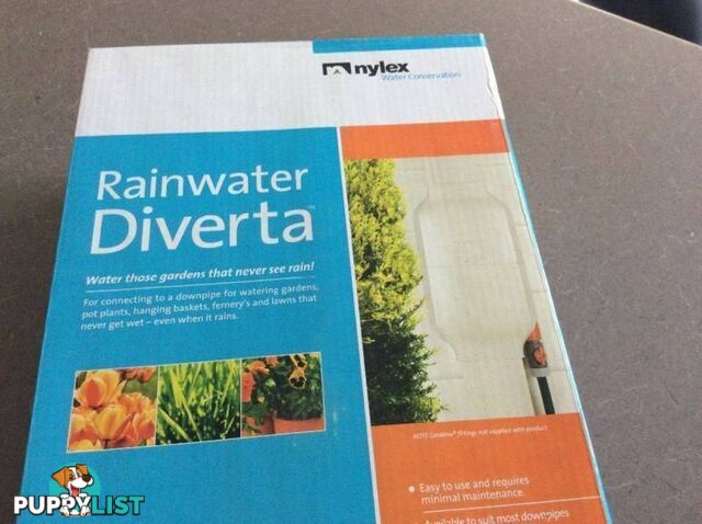 Rainwater Divertaª is designed to divert water from the down PIPE