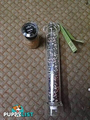 NEW LARGE 400mm tall salt of pepper mill with ceramic grinder