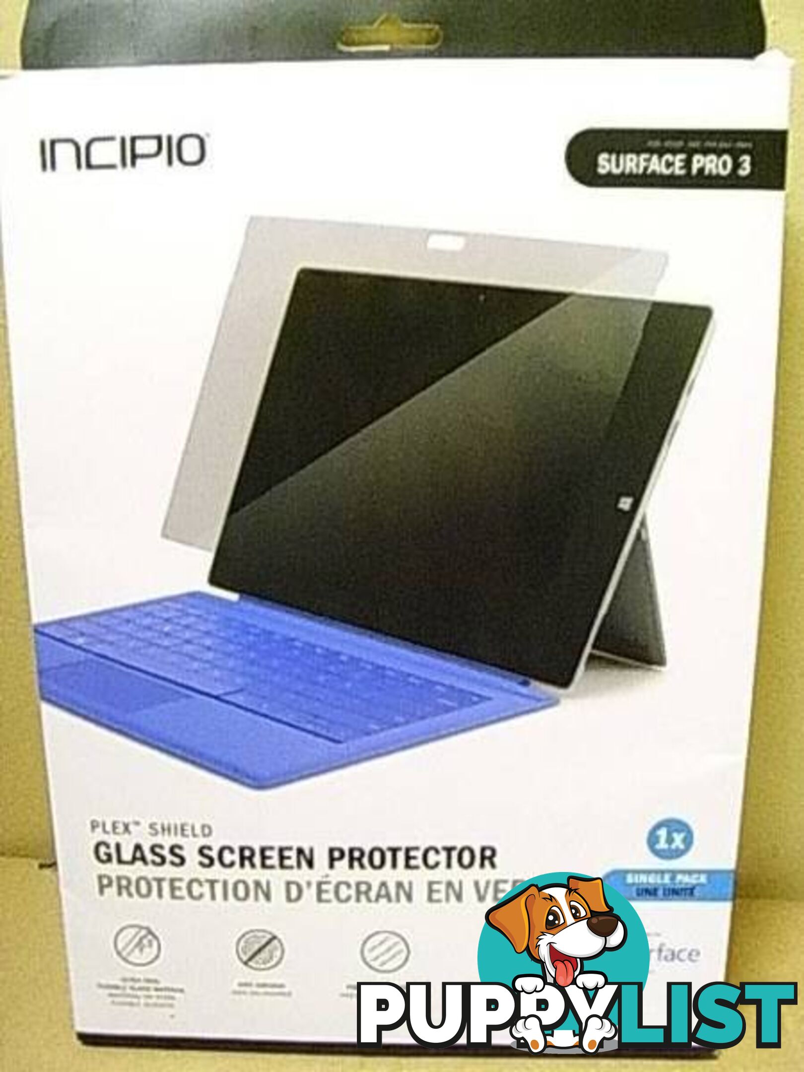 SURFACE PRO 3 PLEX SHEILD GLASS SCREEN PROTECTOR