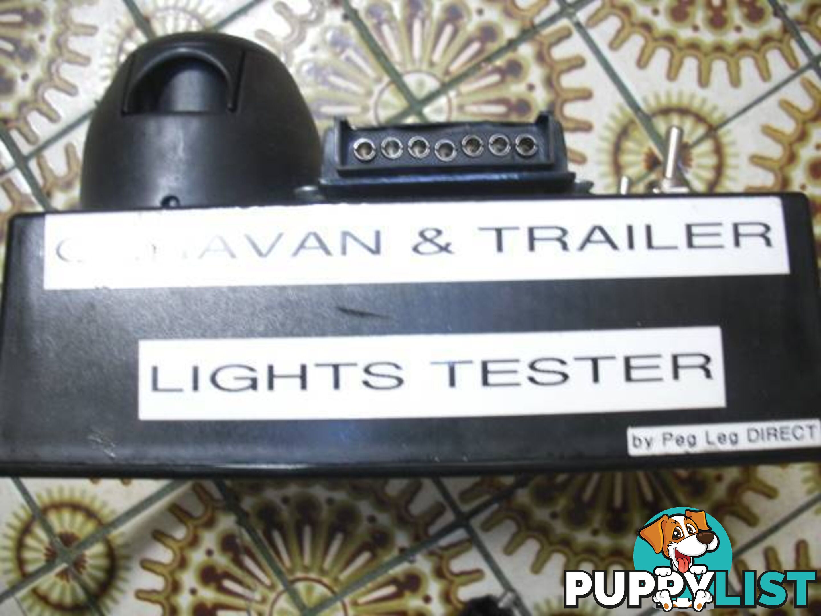 CARAVAN AND TRAILER LIGHTS TESTER. FAULT FINDING