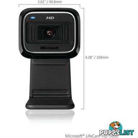 Microsoft *Lifecam HD-5000 HD Webcam Camera