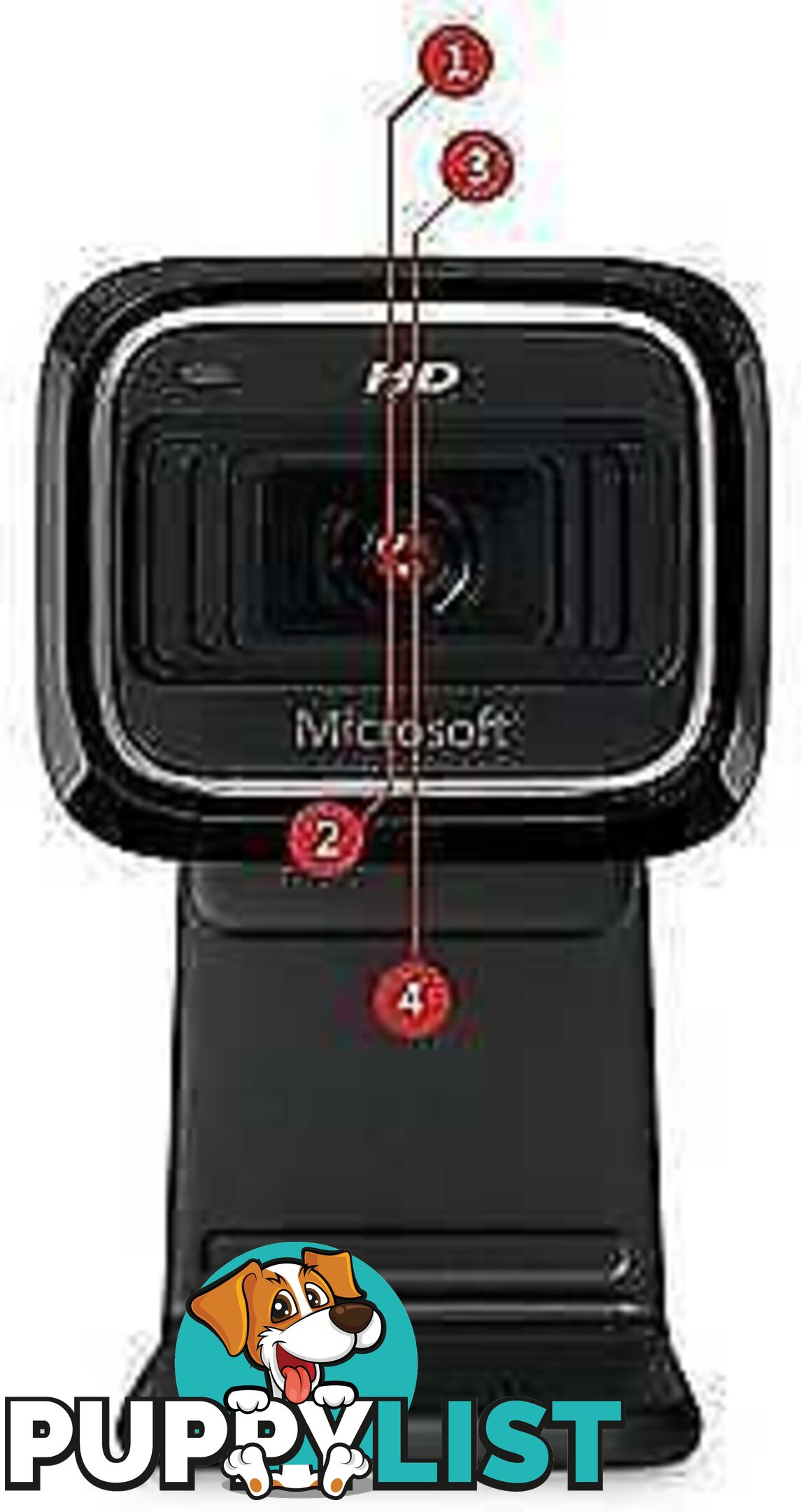 Microsoft *Lifecam HD-5000 HD Webcam Camera