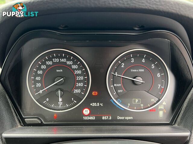 2016 BMW 1 Series F20 125i Msport Hatchback Automatic