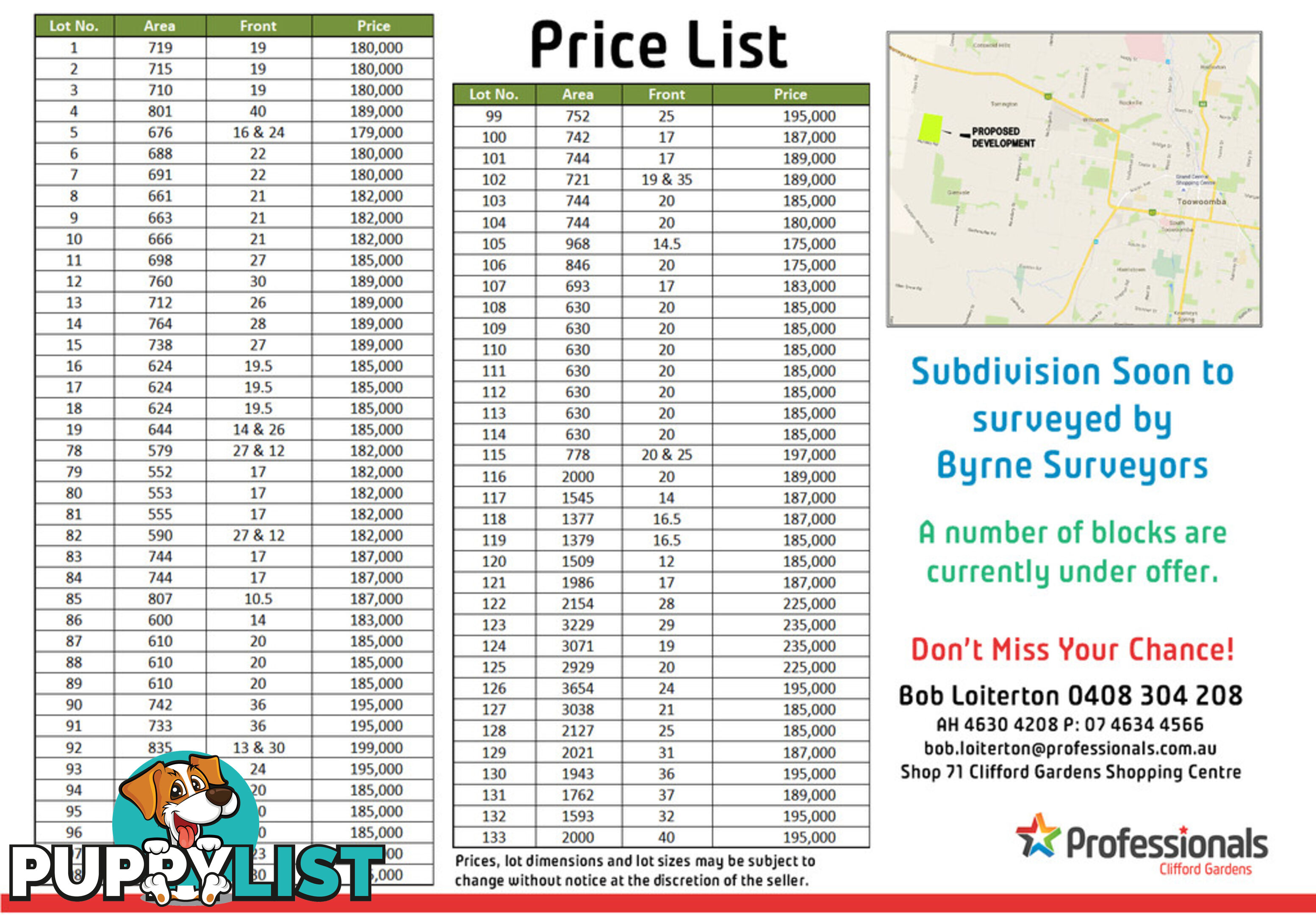 Lot 102 Cnr Basset Crescent/London Circuit TORRINGTON QLD 4350