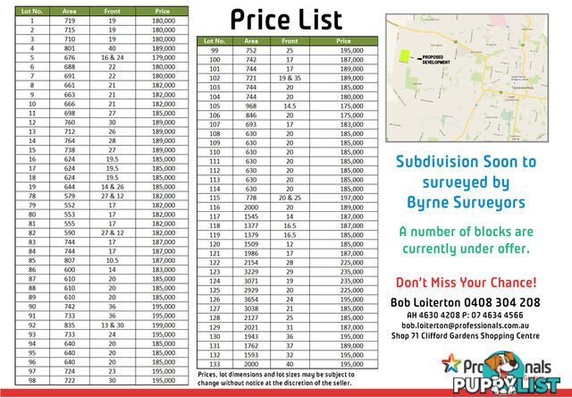 Lot 13 London Circuit TORRINGTON QLD 4350