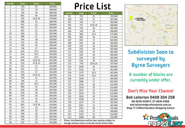 Lot 78 Cnr London Circuit/Basset Crescent TORRINGTON QLD 4350