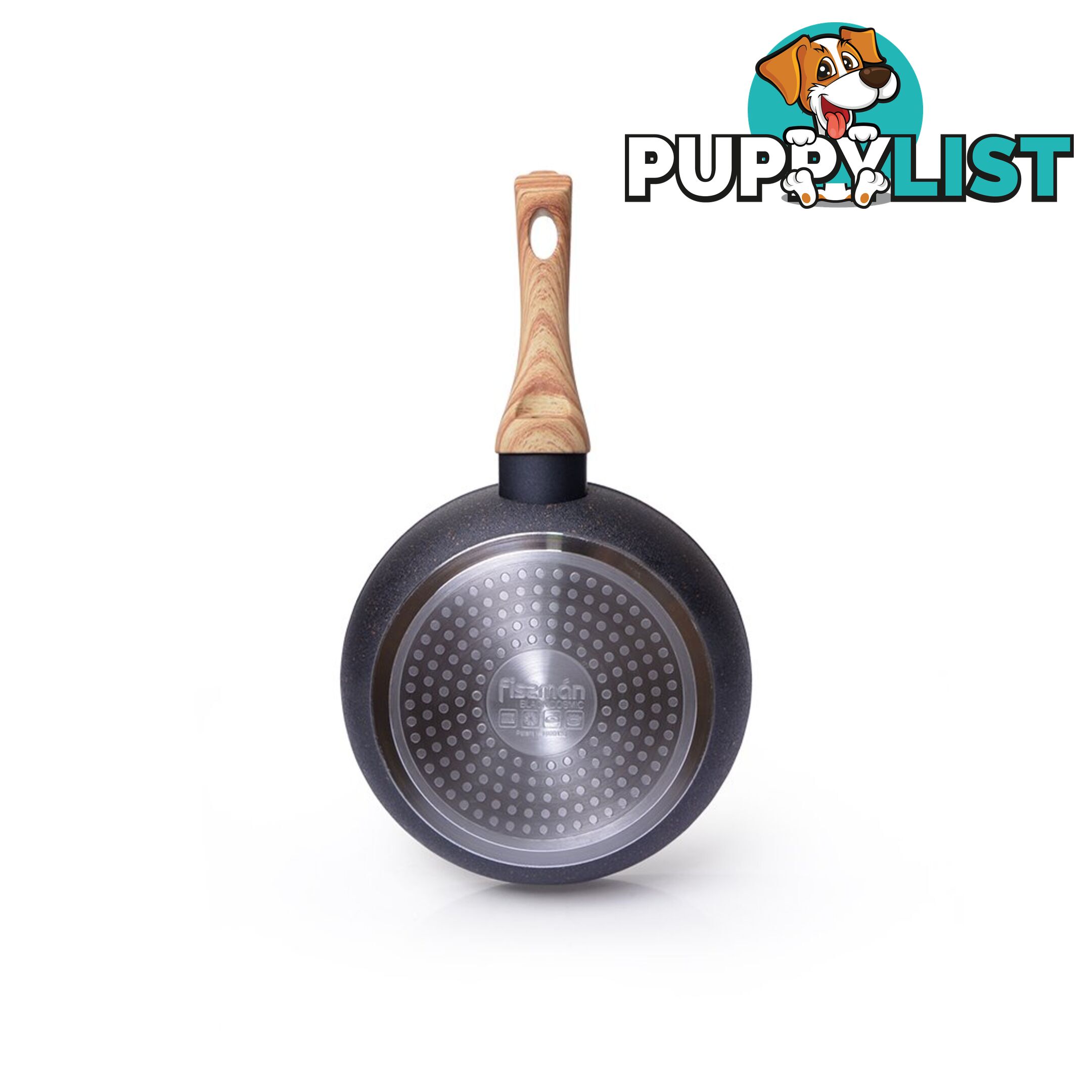 FISSMAN Frying pan BLACK COSMIC - 20x4.5 cm - 4340