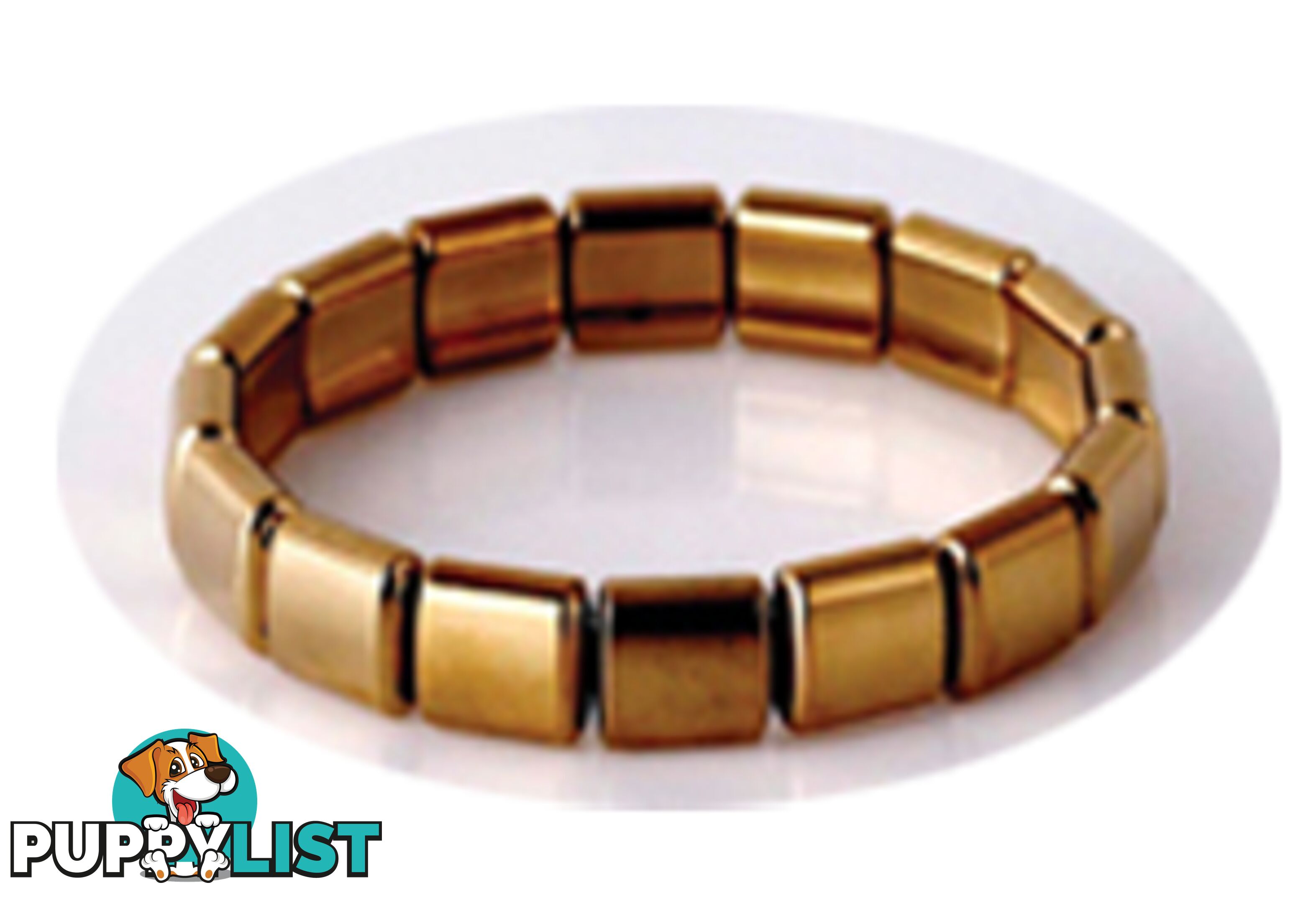 Biocera Negative Ion Bracelet â€“ Real Gold - BIO BRACELET