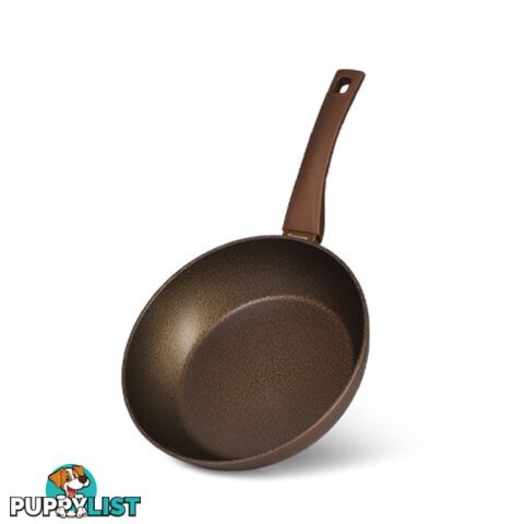 FISSMAN Deep frying pan MICA STONE GOLD - 24 x 6.5 cm - 14896