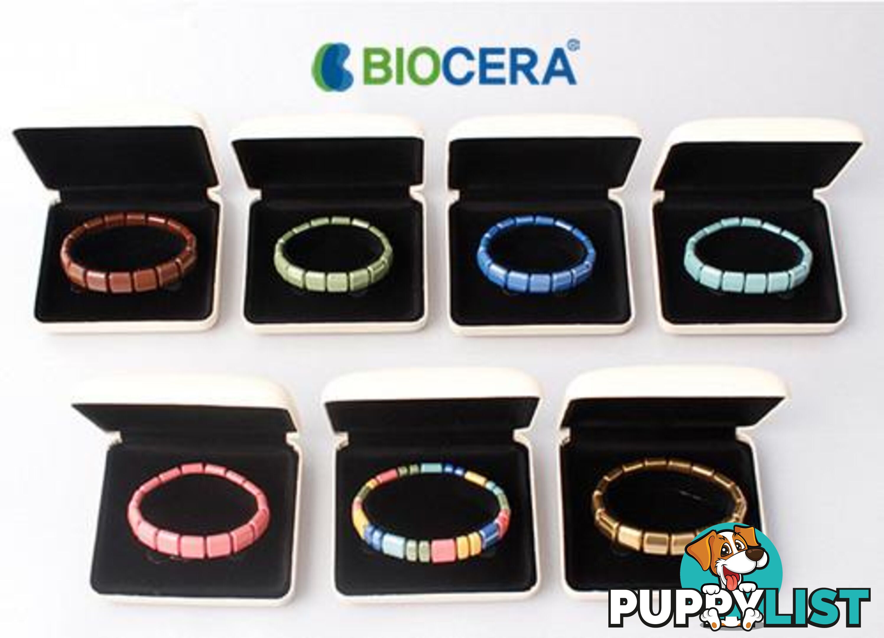 Biocera Negative Ion Bracelet - Multiple Colours