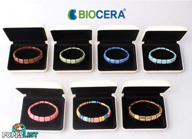 Biocera Negative Ion Bracelet - Multiple Colours