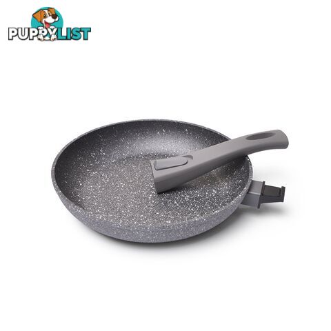 FISSMAN Frying pan ROCK STONE - 20x4.5 cm with detachable handle - 4362