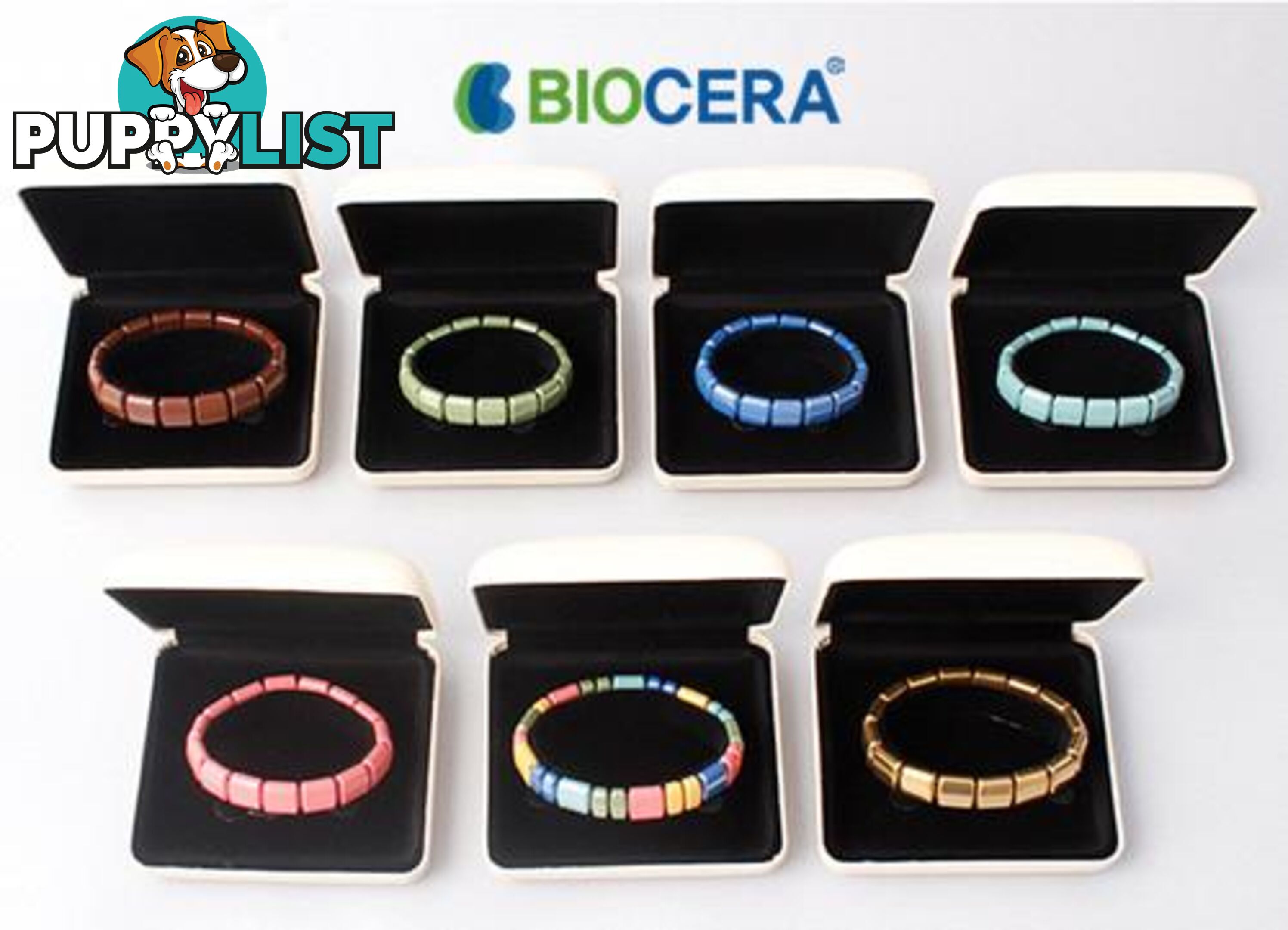 Biocera Negative Ion Bracelet - Multiple Colours