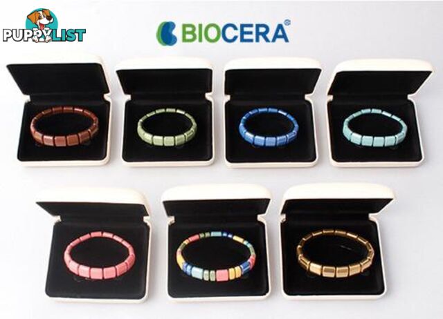 Biocera Negative Ion Bracelet - Multiple Colours