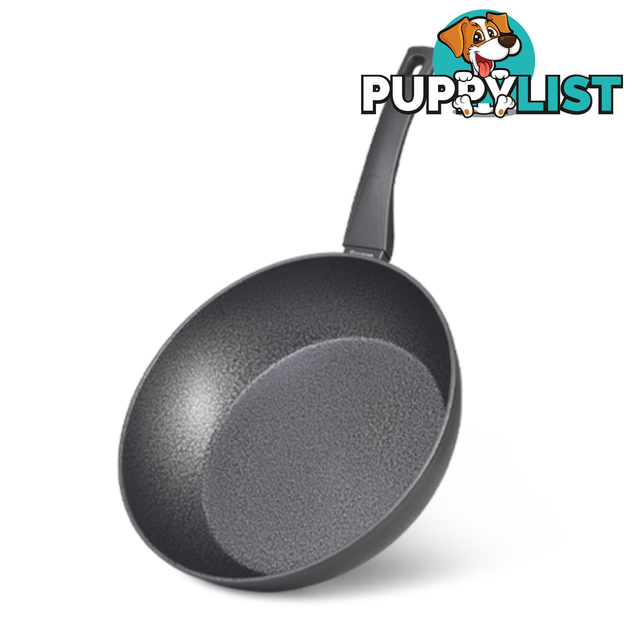 FISSMAN Deep frying pan MICA STONE SILVER - 28x7.5 cm - 14917