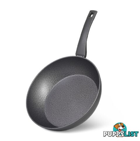 FISSMAN Deep frying pan MICA STONE SILVER - 28x7.5 cm - 14917