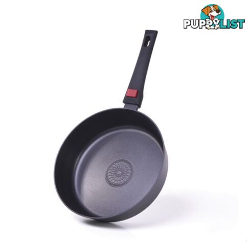 FISSMAN Deep frying pan OFELIA - 26x7 cm with detachable handle - 14252