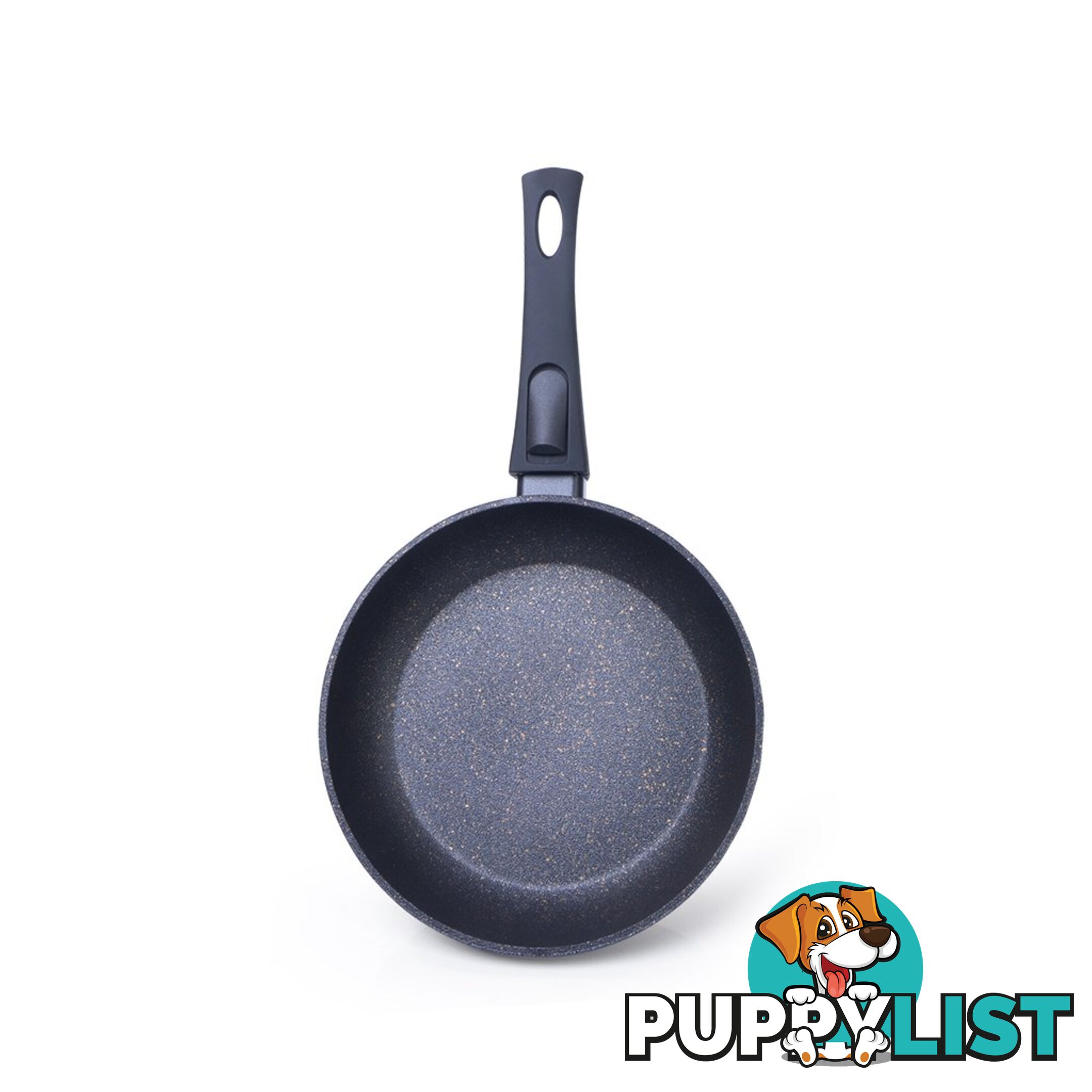 FISSMAN Frying pan with detachable handle BLACK COSMIC - 24x4.9 cm - 4367