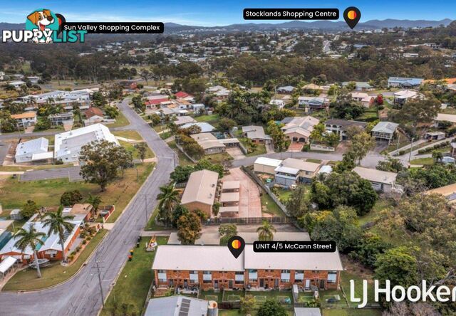 Unit 4/5 Mccann Street SOUTH GLADSTONE QLD 4680