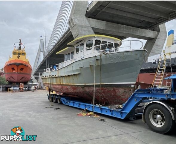 TRAWLER CUSTOM BUILT BY R&R STOKES BRISBANE