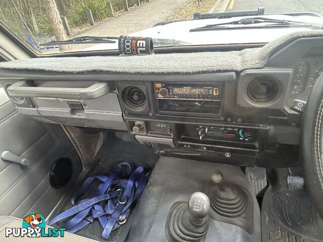 2001 Toyota Landcruiser Ute Manual