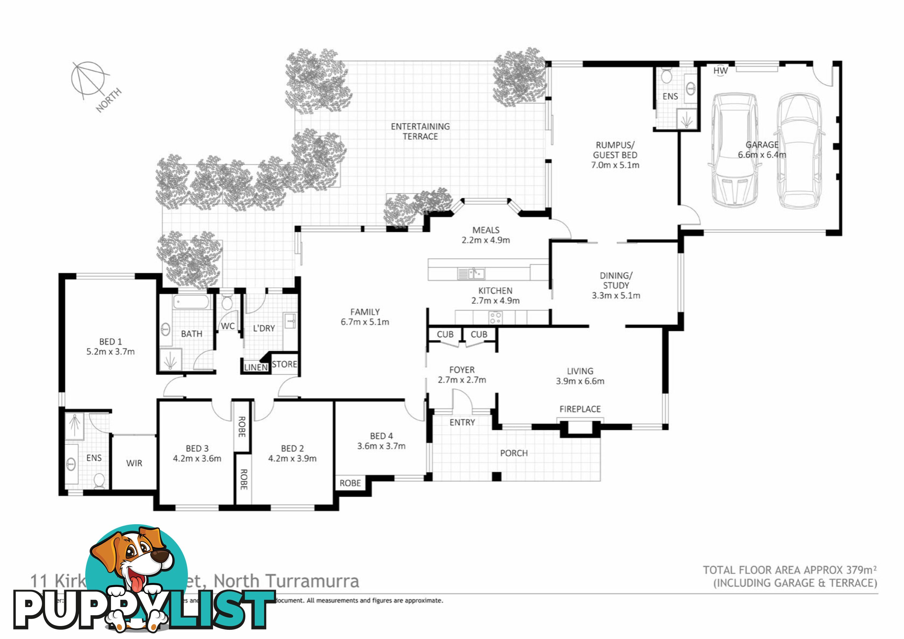 11 Kirkpatrick Street NORTH TURRAMURRA NSW 2074