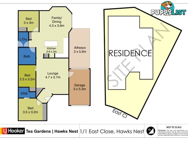 Villa 1/1 East Close HAWKS NEST NSW 2324