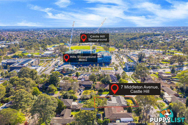 7 Middleton Avenue CASTLE HILL NSW 2154