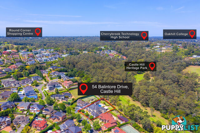 54 Balintore Drive CASTLE HILL NSW 2154