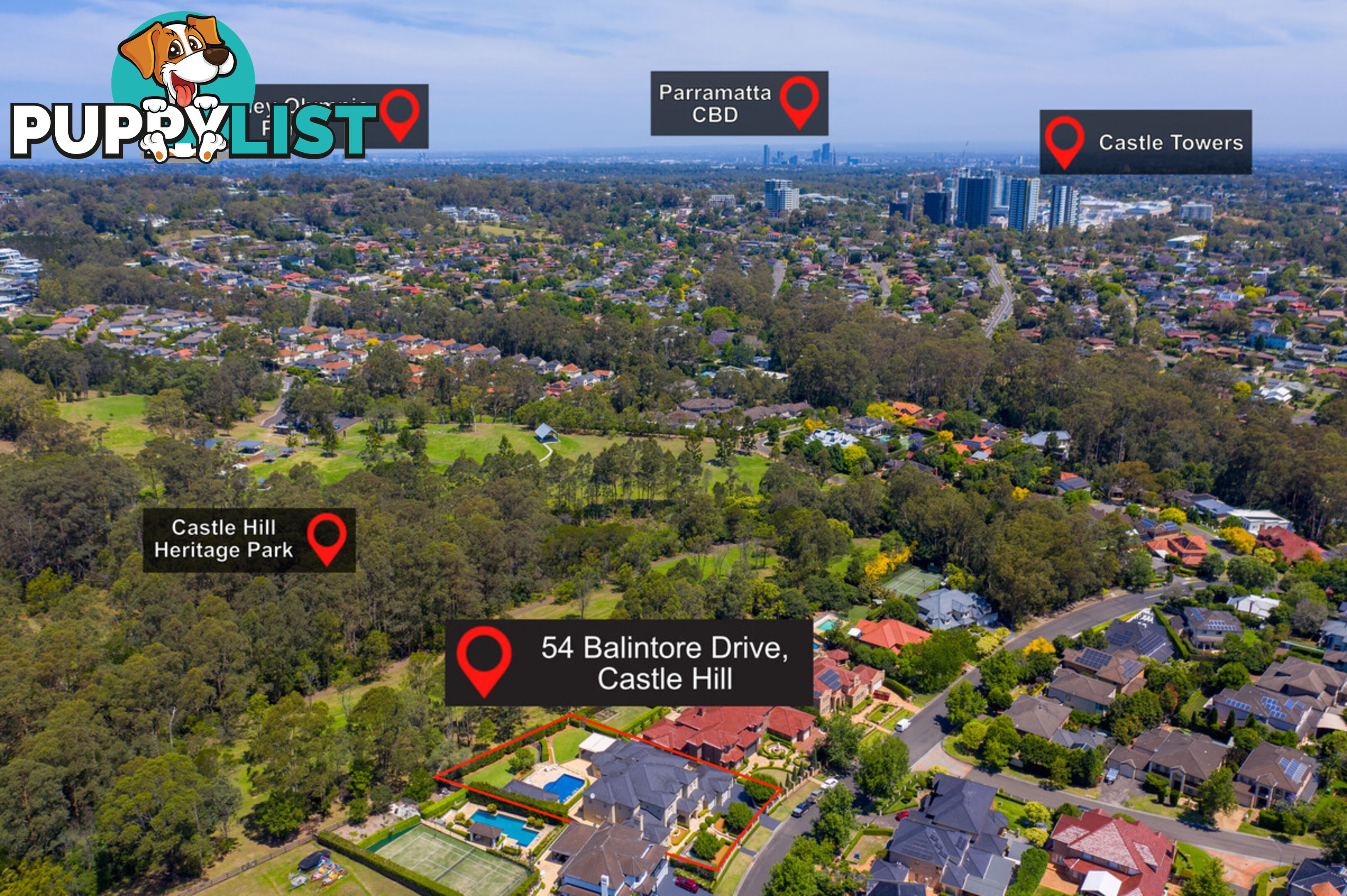 54 Balintore Drive CASTLE HILL NSW 2154