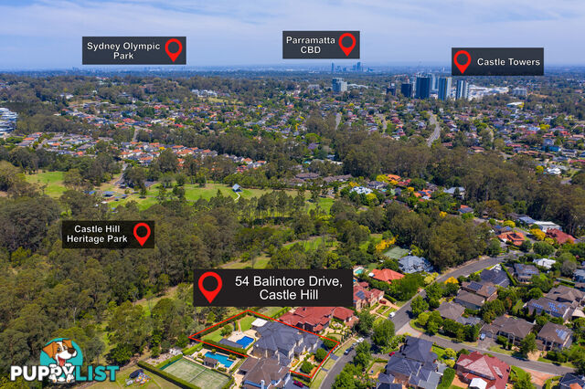 54 Balintore Drive CASTLE HILL NSW 2154