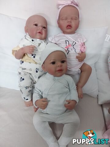 Reborn DOLLS for girls aged 3 to 12 years of age.  LAYBY available