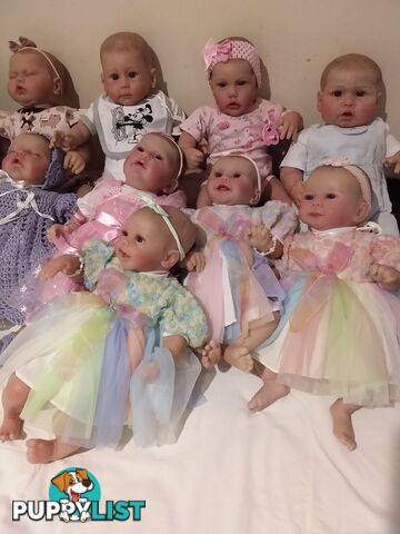 Reborn DOLLS for girls aged 3 to 12 years of age.  LAYBY available