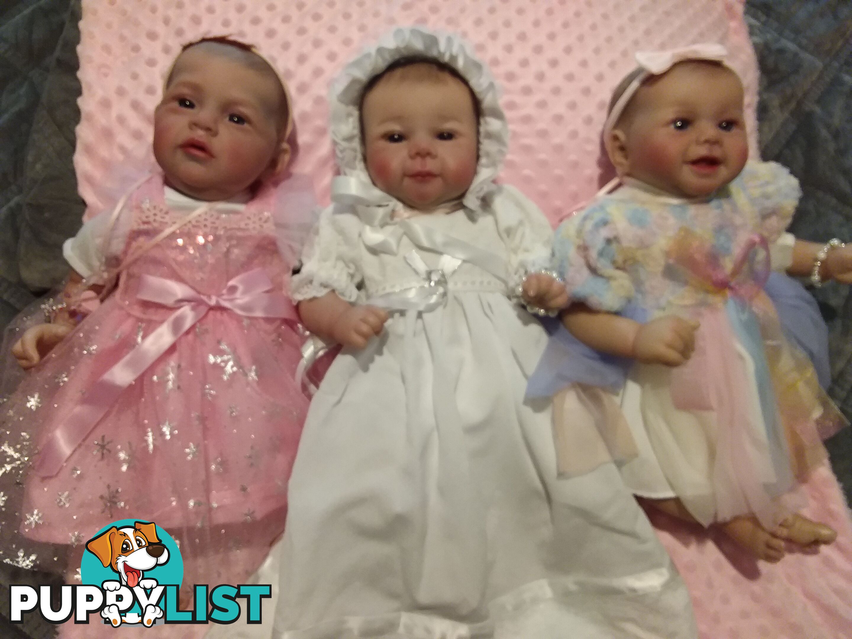 Reborn DOLLS for girls aged 3 to 12 years of age.  LAYBY available