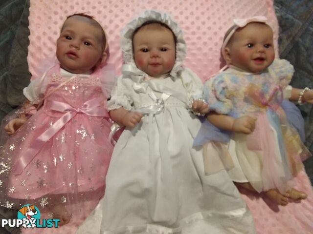 Reborn DOLLS for girls aged 3 to 12 years of age.  LAYBY available