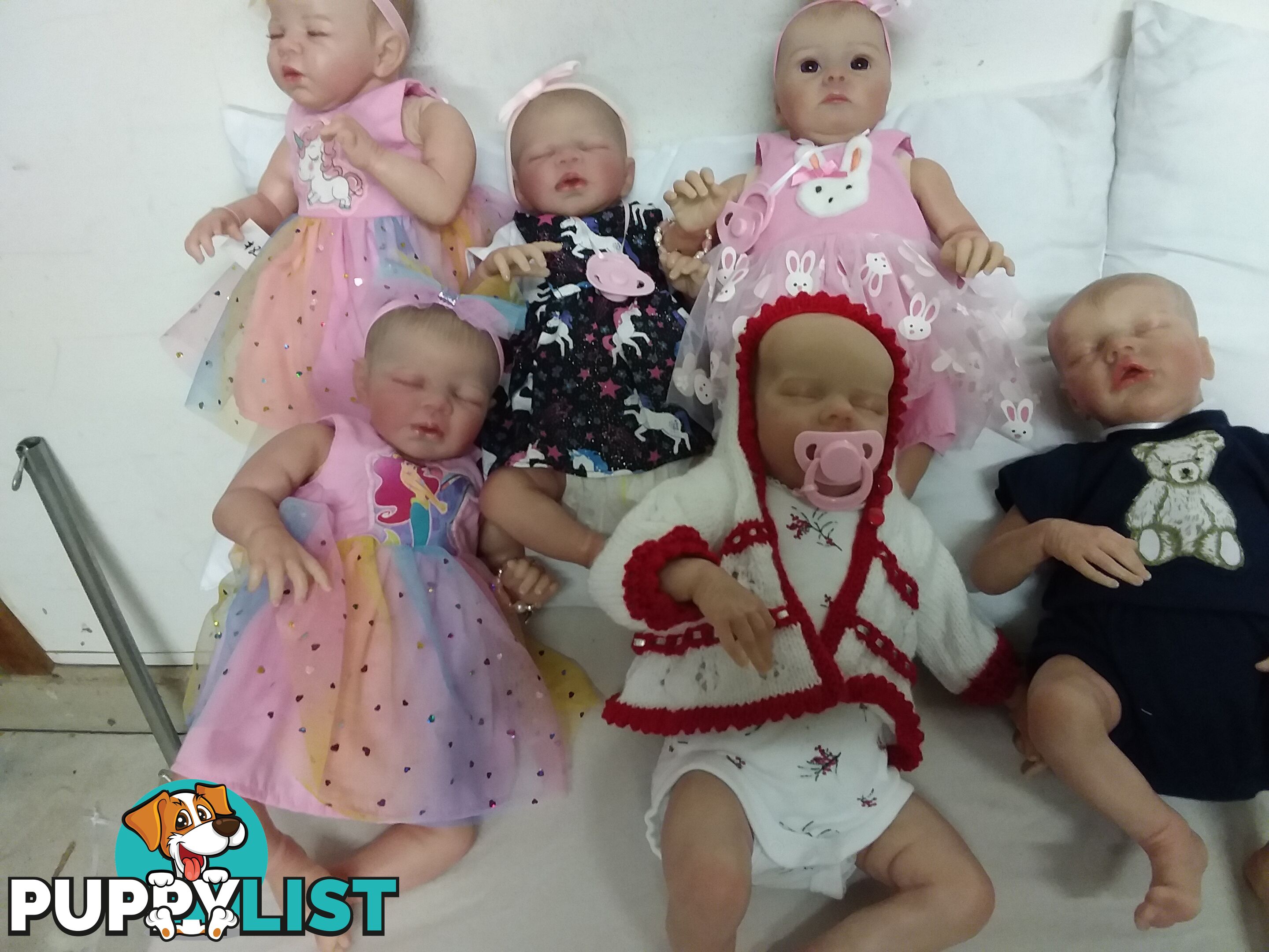 Reborn DOLLS for girls aged 3 to 12 years of age.  LAYBY available